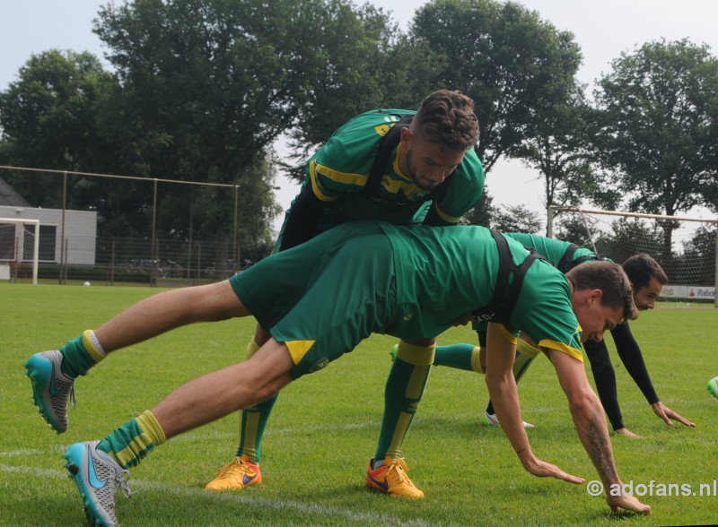 trainingskamp ADO Den Haag in Leende