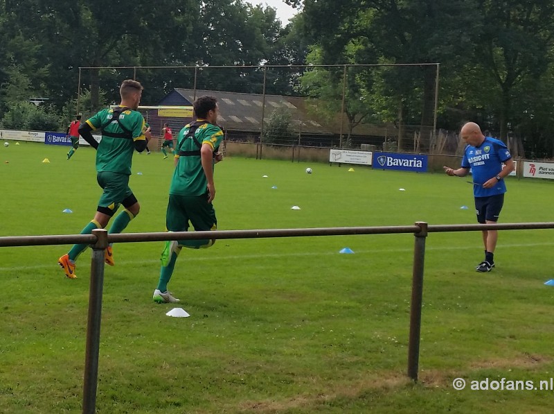 trainingskamp ADO Den Haag in Leende