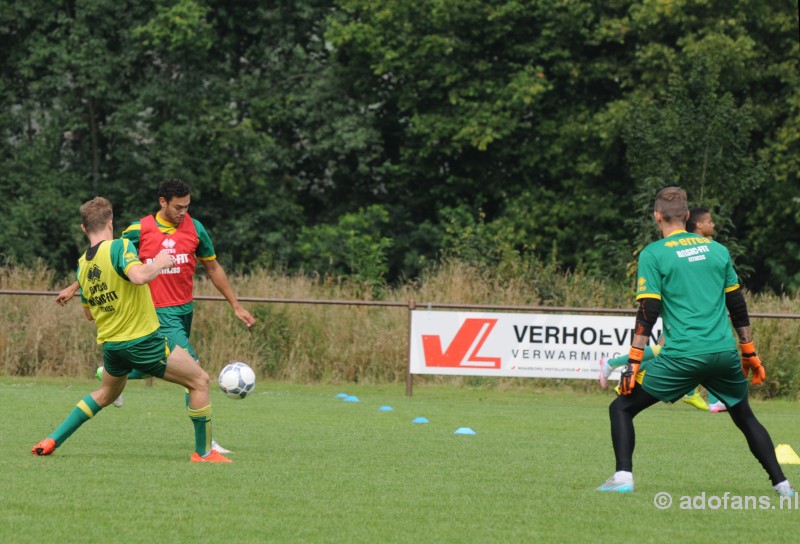 trainingskamp ADO Den Haag in Leende