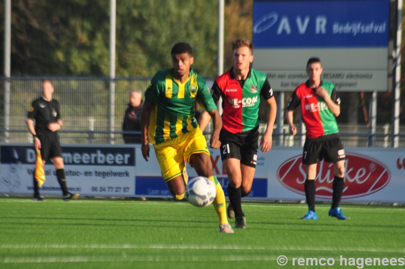 ADO Den Haag jeugdopleiding 31 oktober 2015 FC Utrecht, NEC