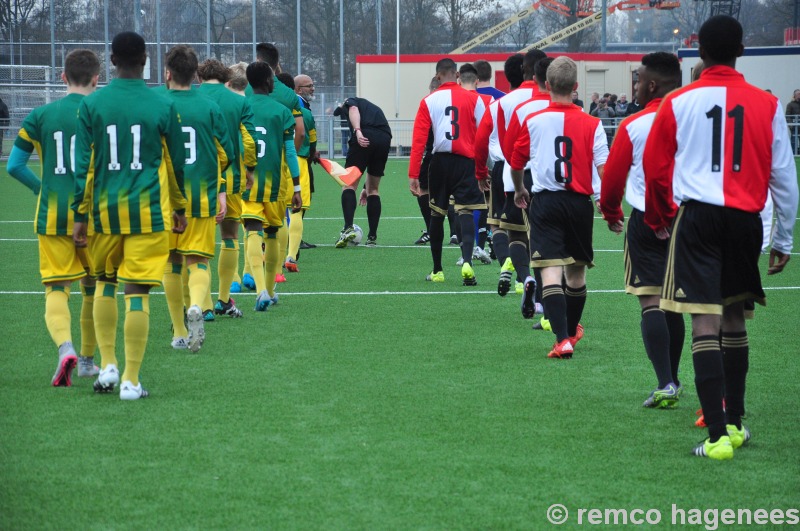 ADO Den Haag B1 tegen Feyenoord B2 