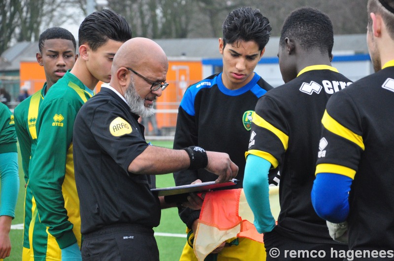 ADO Den Haag B1 tegen Feyenoord B2 