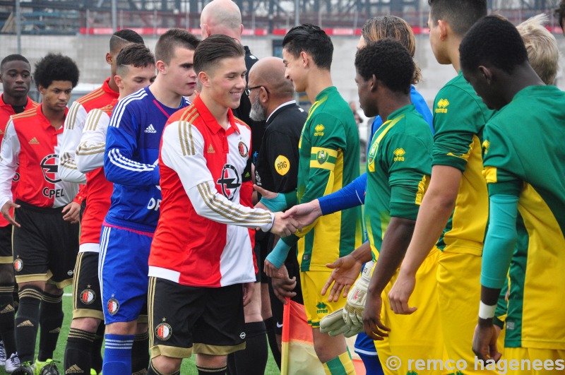 ADO Den Haag B1 tegen Feyenoord B2 