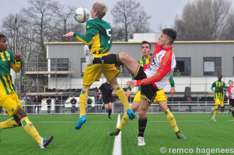 ADO Den Haag B1 tegen Feyenoord B2 