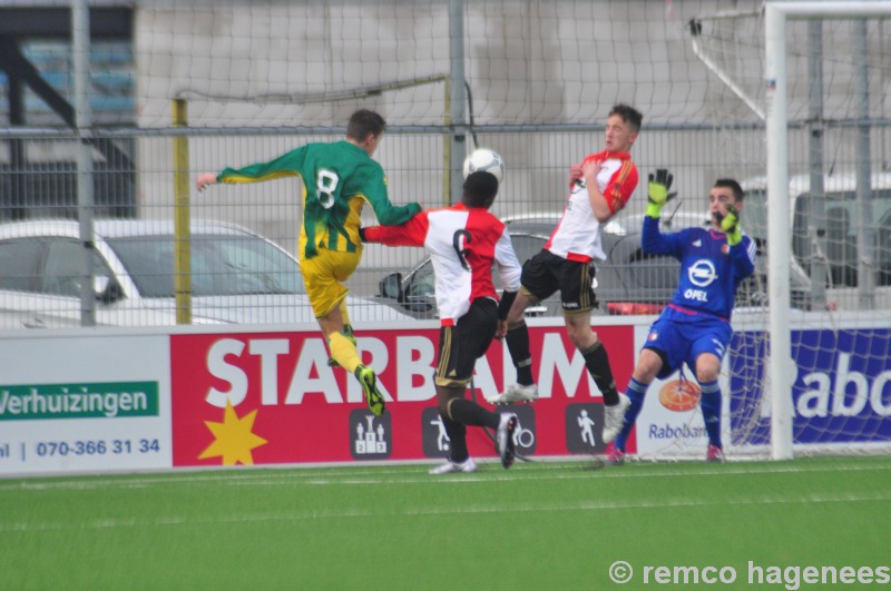 ADO Den Haag B1 tegen Feyenoord B2 