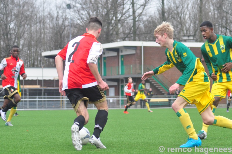 ADO Den Haag B1 tegen Feyenoord B2 