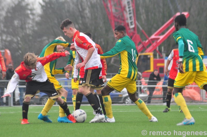 ADO Den Haag B1 tegen Feyenoord B2 