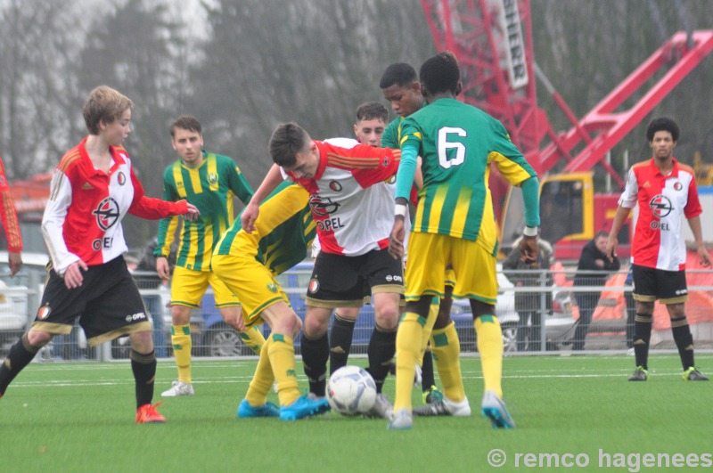 ADO Den Haag B1 tegen Feyenoord B2 