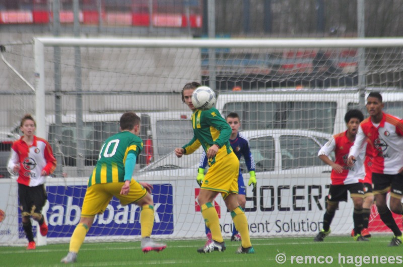 ADO Den Haag B1 tegen Feyenoord B2 