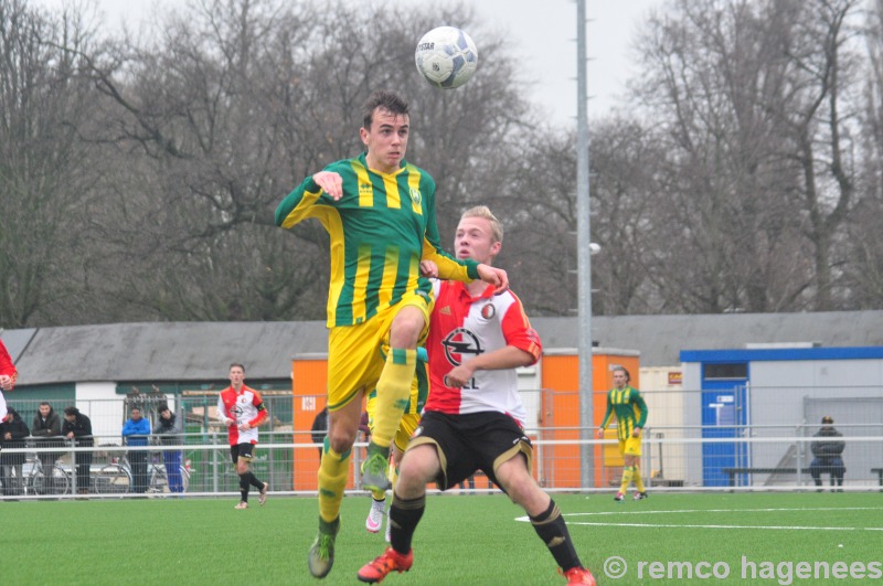 ADO Den Haag B1 tegen Feyenoord B2 