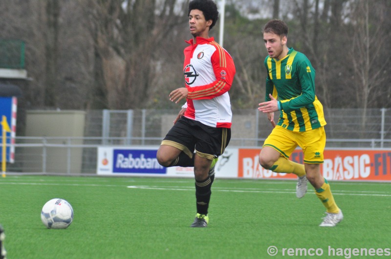 ADO Den Haag B1 tegen Feyenoord B2 