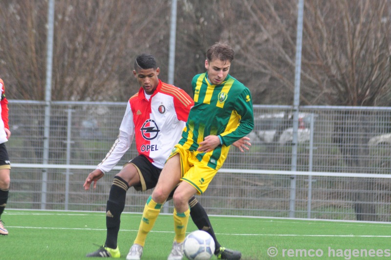 ADO Den Haag B1 tegen Feyenoord B2 