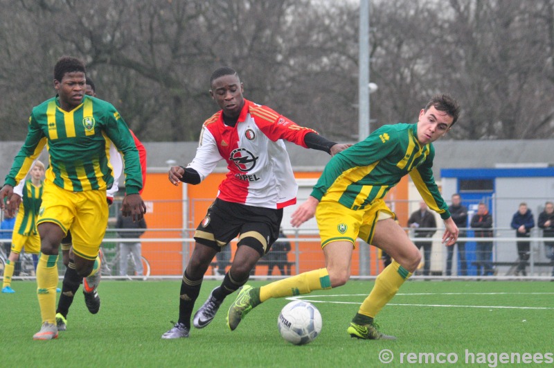 ADO Den Haag B1 tegen Feyenoord B2 