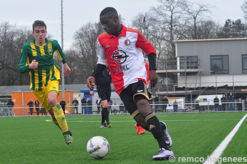 ADO Den Haag B1 tegen Feyenoord B2 