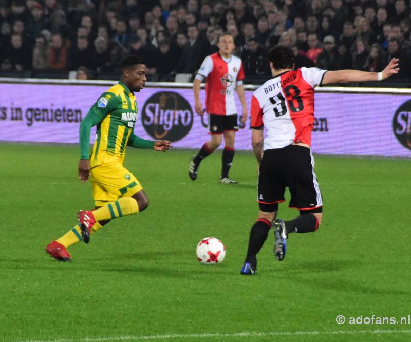 ADO Den Haag verliest met 5-1 knvb-beker Feyenoord