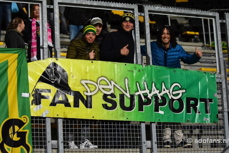 meegereisde supporters van ADO Den Haag tijdens Roda JC - ADO Den Haag