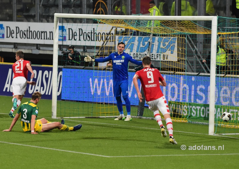 foto's ADO Den Haag verliest van AZ Alkmaar