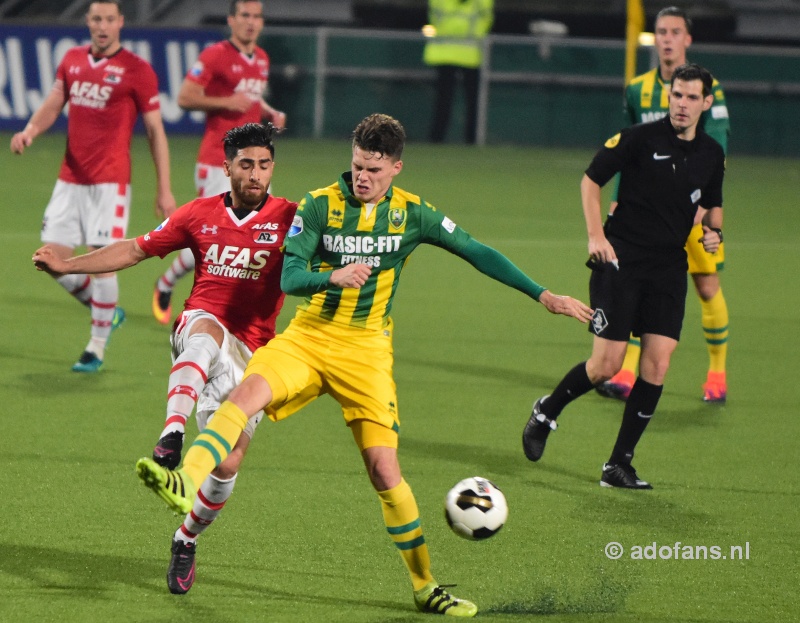 foto's ADO Den Haag verliest van AZ Alkmaar