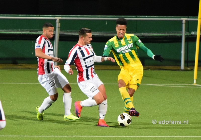 ADO Den Haag wint in Eredivisie vanWillem II 