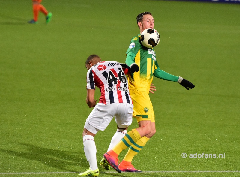 ADO Den Haag wint in Eredivisie vanWillem II 