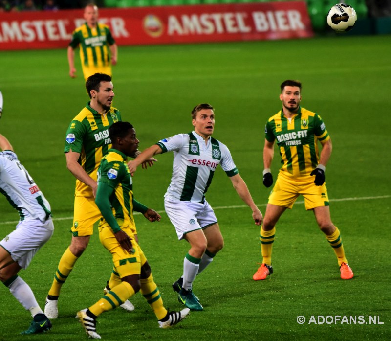 Competitiewedstrijd FC Groningen ADO Den Haag