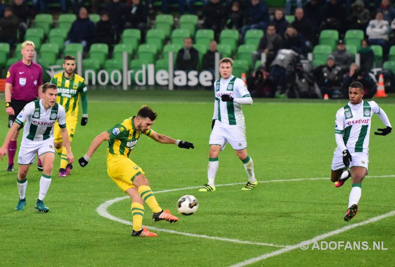 Competitiewedstrijd FC Groningen ADO Den Haag