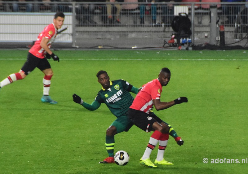 ADO Den Haag verliest uit bij PSV in Eredivisie