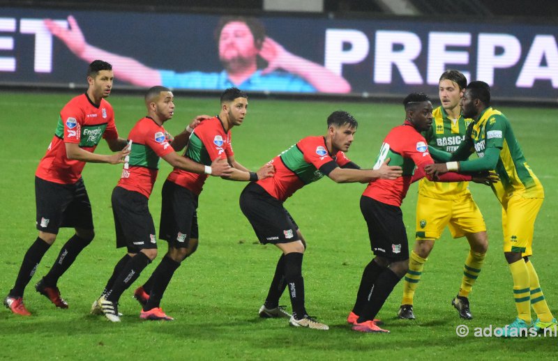 ADO Den Haag Kansloos ten onder tegen NEC in eredivisie