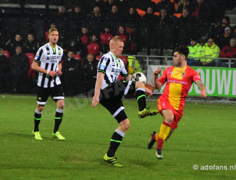 ADO Den Haag gekraakt door Go Ahead Eagles in degradatiekraker