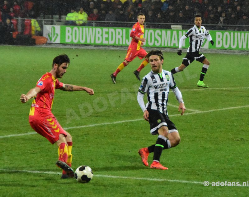 ADO Den Haag gekraakt door Go Ahead Eagles in degradatiekraker