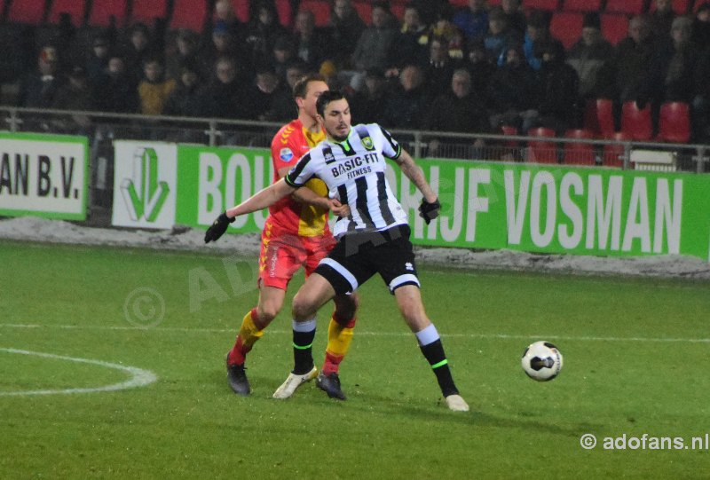 ADO Den Haag gekraakt door Go Ahead Eagles in degradatiekraker