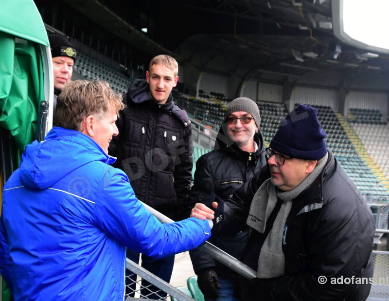 Alfons Groenendijk, Dirk Heesen ADO Den Haag