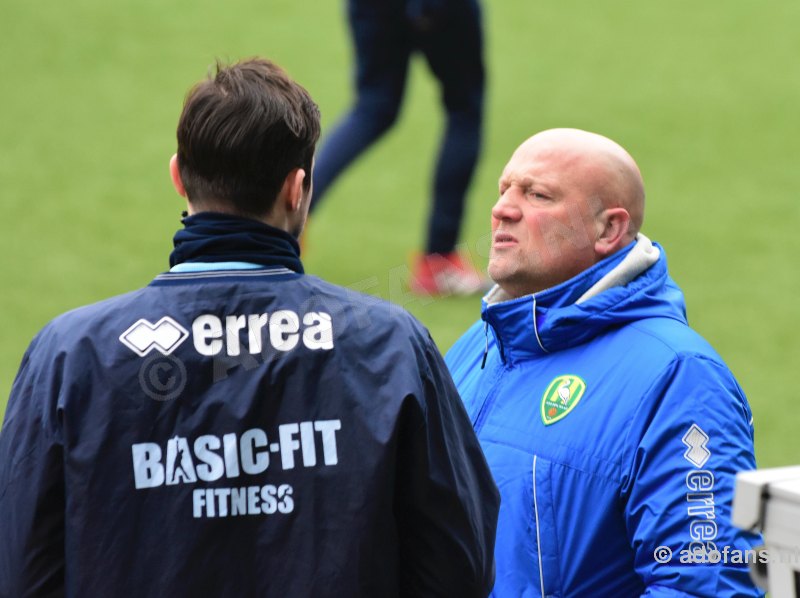 Alfons Groenendijk, Dirk Heesen ADO Den Haag