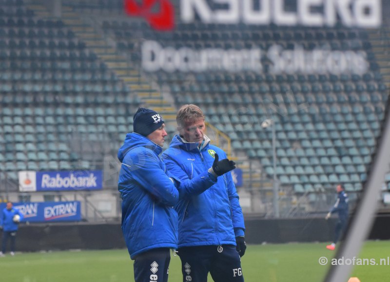 Alfons Groenendijk, Dirk Heesen ADO Den Haag