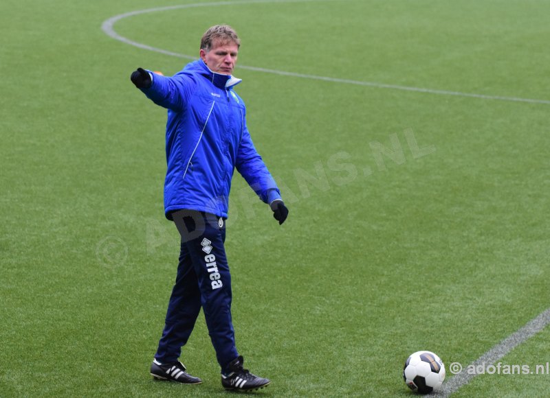 Alfons Groenendijk, Dirk Heesen ADO Den Haag