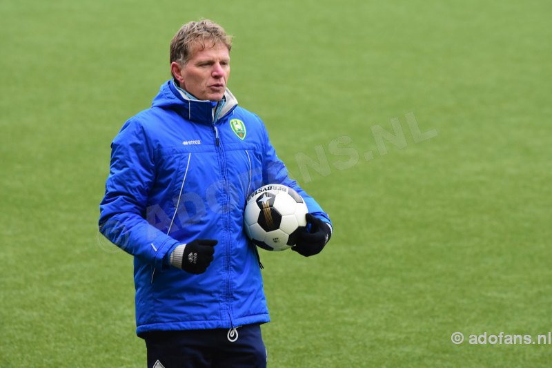 Alfons Groenendijk, Dirk Heesen ADO Den Haag