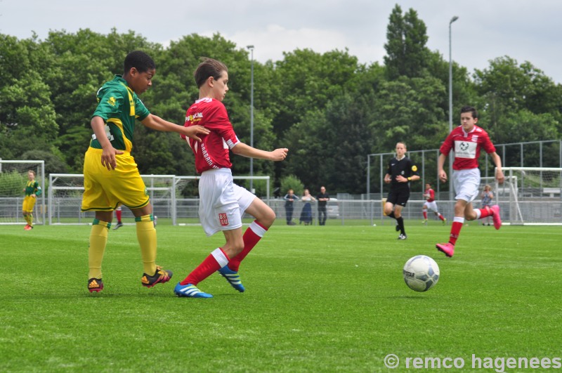 FotoÂ´s jeugdwedstrijden ADO Den Haag 9 juli 2016