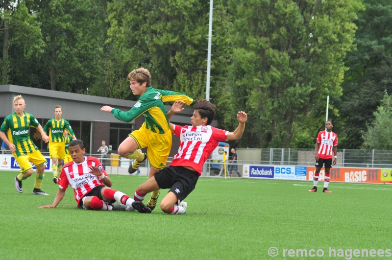 Jeugd ADO Den Haag tegen PSV