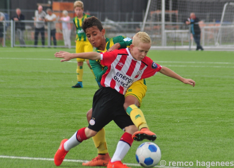 Jeugd ADO Den Haag tegen PSV