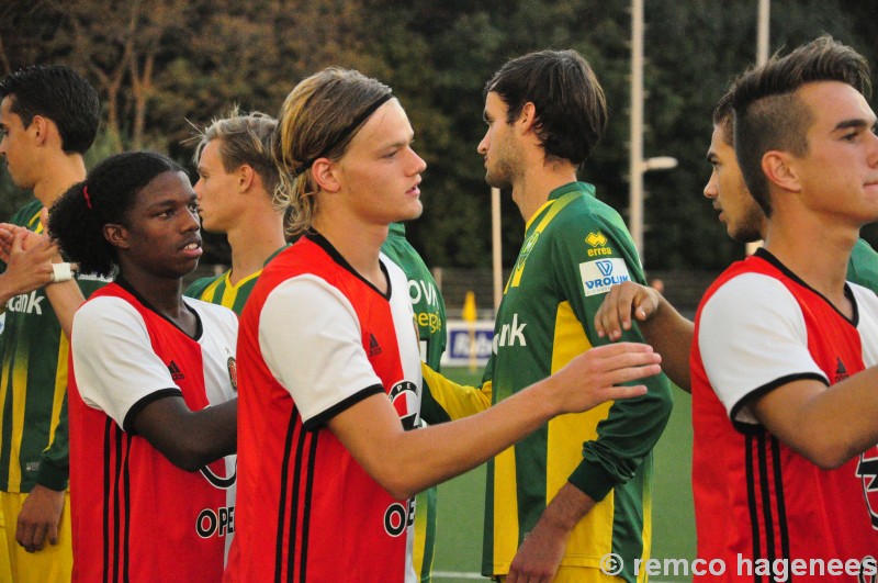 ADO Den Haag Onder 19 tegen Feyenoord Onder 19 