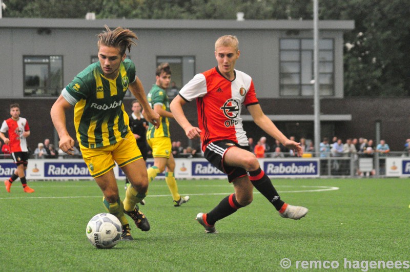 ADO Den Haag Onder 19 tegen Feyenoord Onder 19 