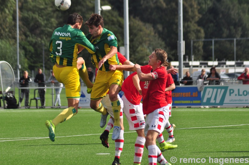 ADO Den Haag O19 tegen AZ Alkmaar O19, eindstand: 2-1 (competitie)