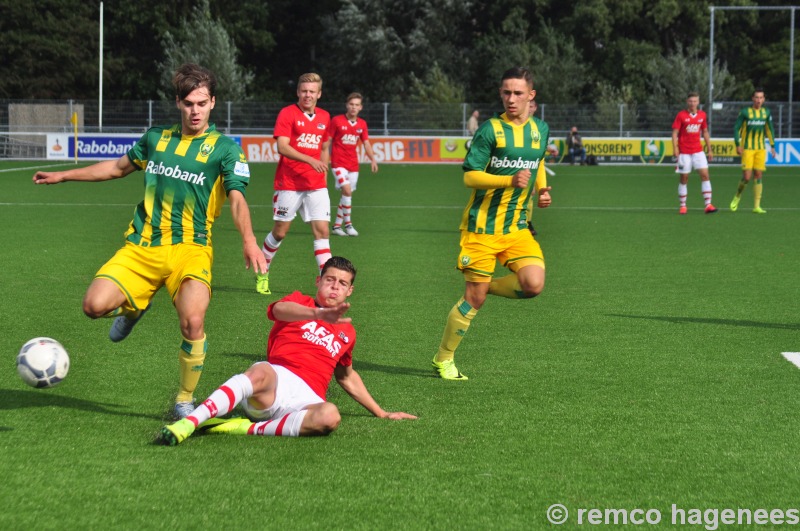 ADO Den Haag O19 tegen AZ Alkmaar O19, eindstand: 2-1 (competitie)