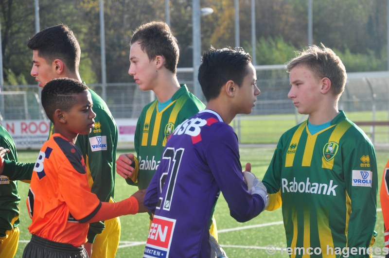 foto's wedstrijden ADO Den Haag Jeugdopleiding 19 november 2016 tegen Sparta, Volendam, Vitesse