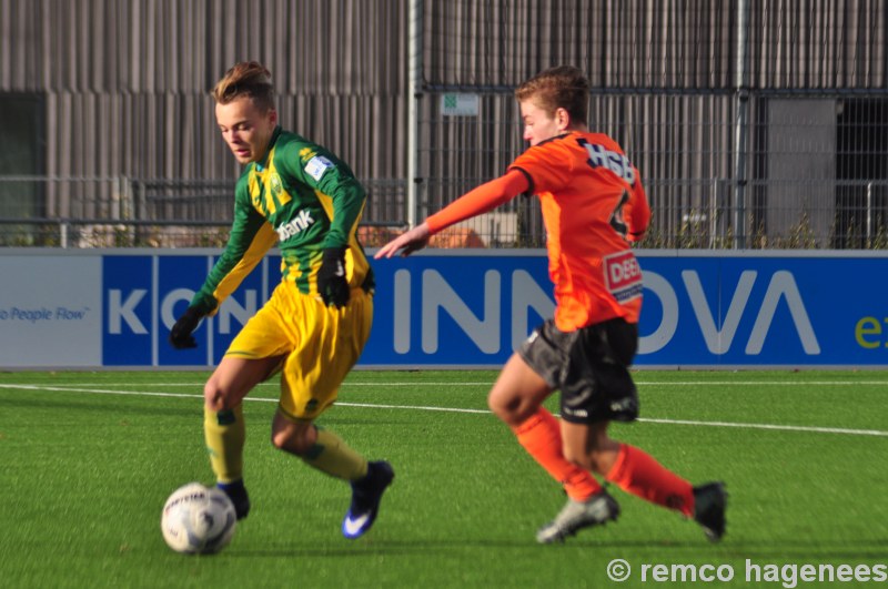 foto's wedstrijden ADO Den Haag Jeugdopleiding 19 november 2016 tegen Sparta, Volendam, Vitesse