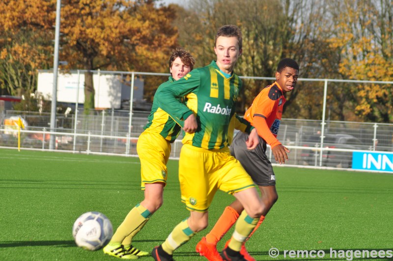 foto's wedstrijden ADO Den Haag Jeugdopleiding 19 november 2016 tegen Sparta, Volendam, Vitesse