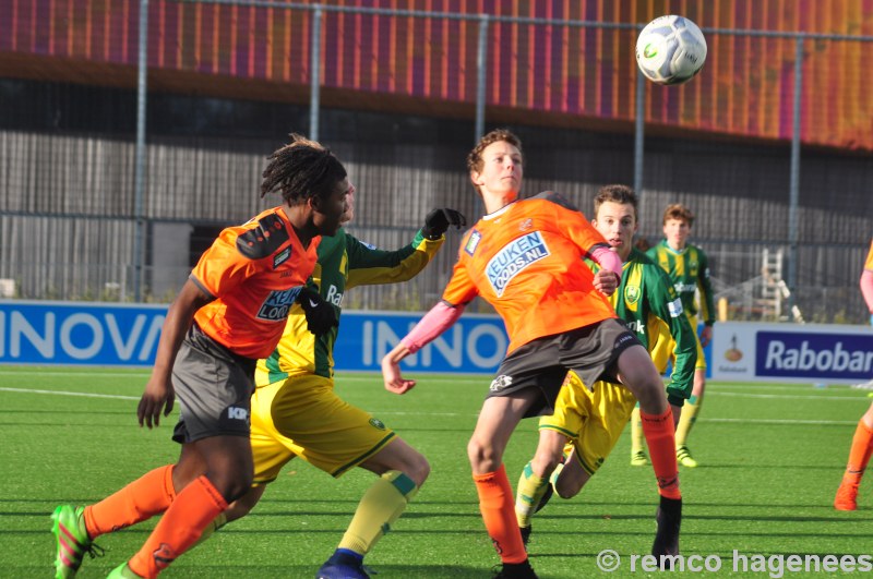 foto's wedstrijden ADO Den Haag Jeugdopleiding 19 november 2016 tegen Sparta, Volendam, Vitesse