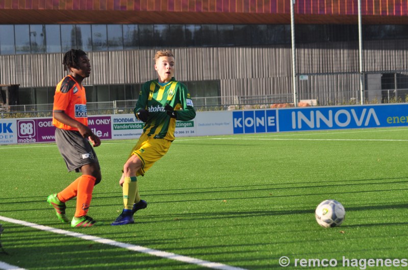 foto's wedstrijden ADO Den Haag Jeugdopleiding 19 november 2016 tegen Sparta, Volendam, Vitesse