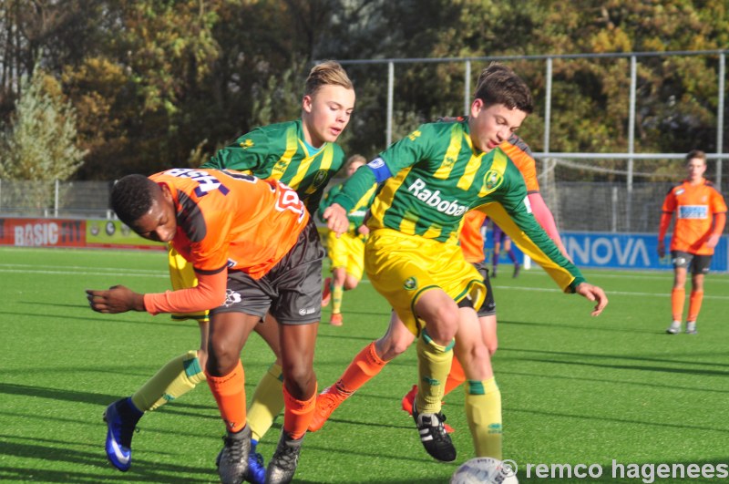 foto's wedstrijden ADO Den Haag Jeugdopleiding 19 november 2016 tegen Sparta, Volendam, Vitesse