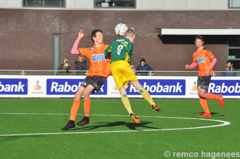 foto's wedstrijden ADO Den Haag Jeugdopleiding 19 november 2016 tegen Sparta, Volendam, Vitesse